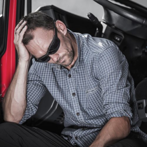truck driver gets dui