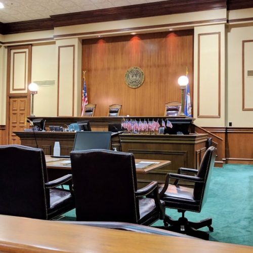 empty courthouse in greenville sc