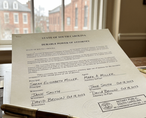 What Is a Durable Power of Attorney in South Carolina?